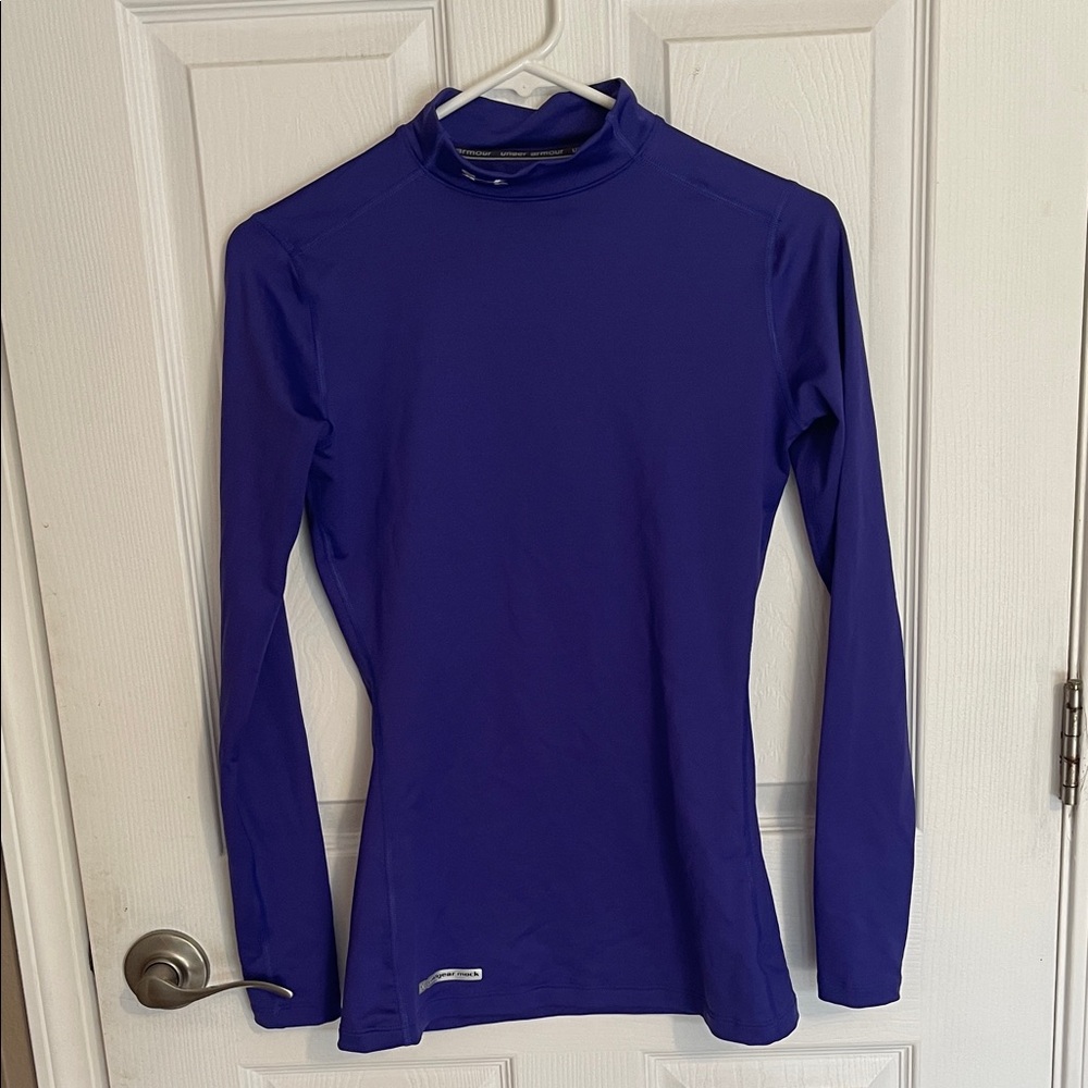 Under Armour Women's Vibrant purple cold gear top